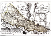 REILLY, FRANZ JOHANN JOSEPH VON: MAP OF SLAVONIA AND SRIJEM